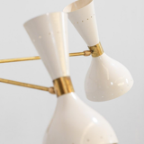 Italian brass chandelier