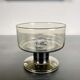 Champagne or dessert coupe bearing the Mobil Pegasus logo, 1970, France