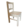 Chaise pour enfant en bois ancien