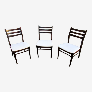 3 scandinavian style chairs