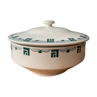 Vegetable 1930 in lunéville earthenware, lucas model