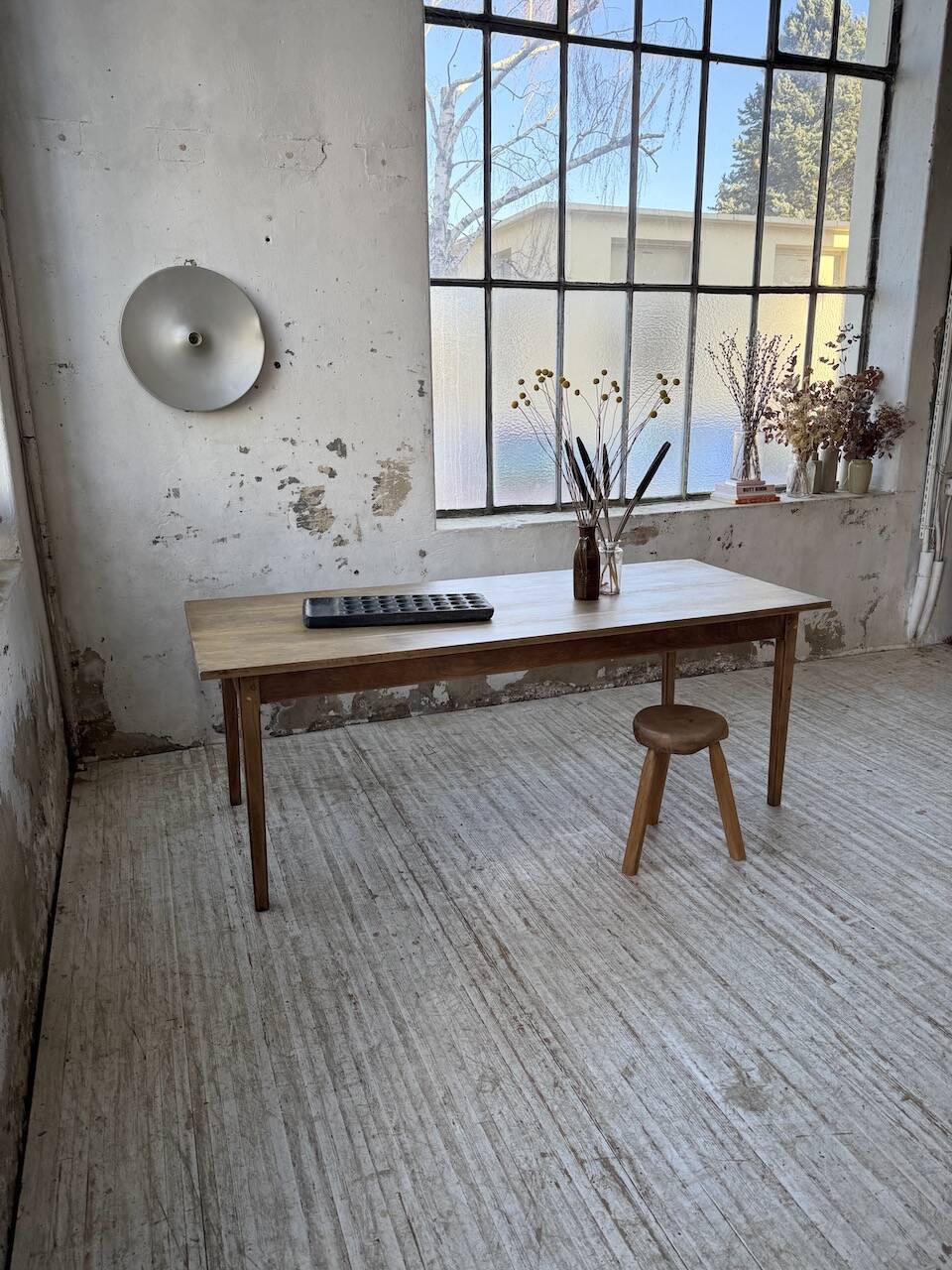 Oak farmhouse table 200cm