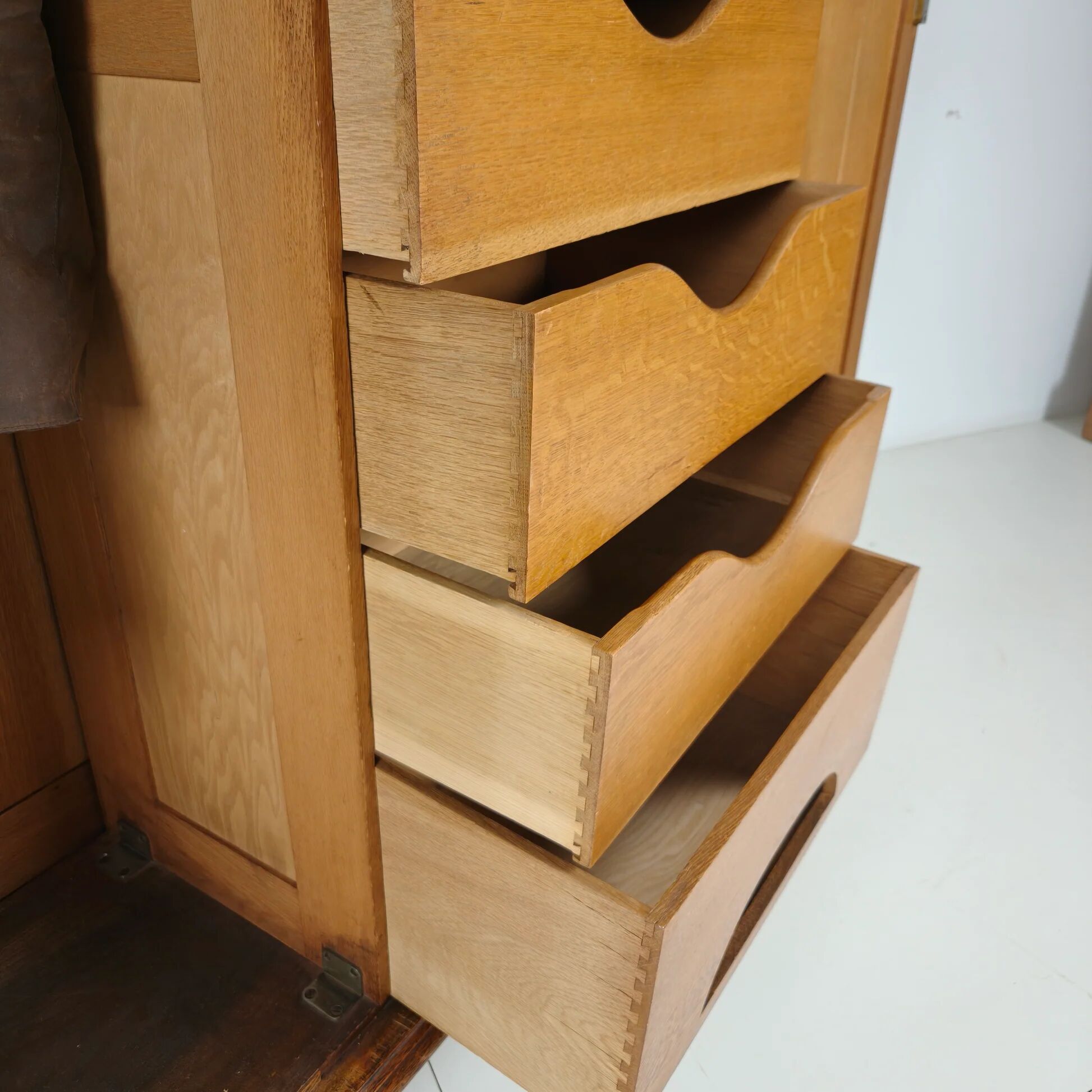 Early 20th century art deco wardrobe by Innovation Ingenuities Ltd