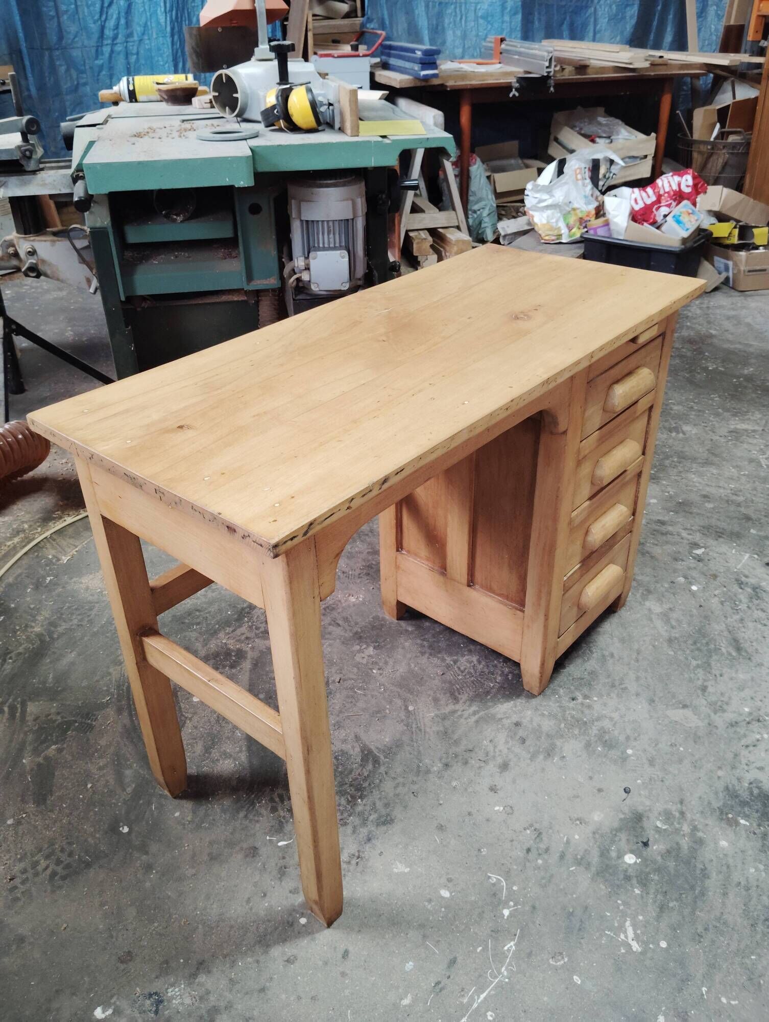 Restored vintage desk