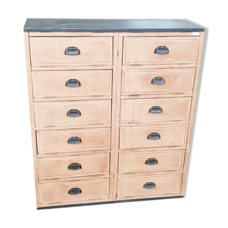 Notary valve cabinet