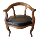 Louis Philippe period desk chair, circa 1840 - Molded wood