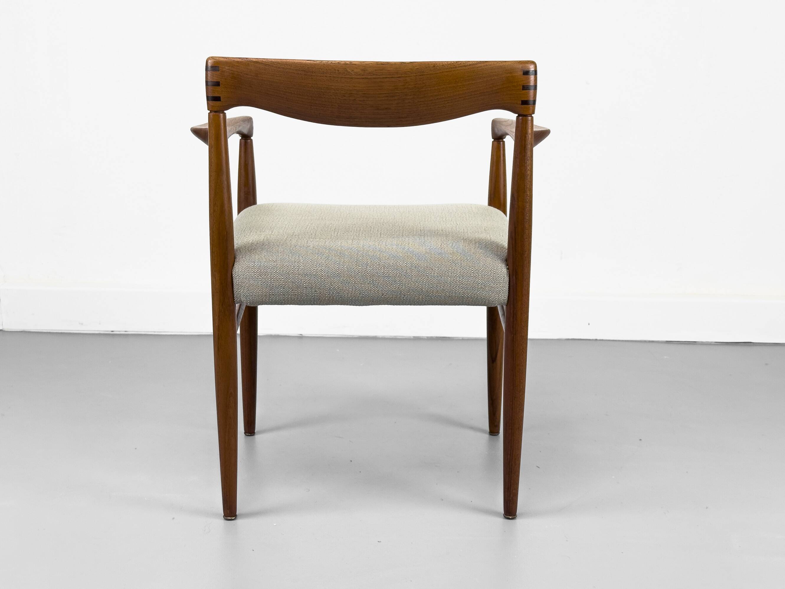 Teak Armchair by H. W. Klein for Bramin, 1960s
