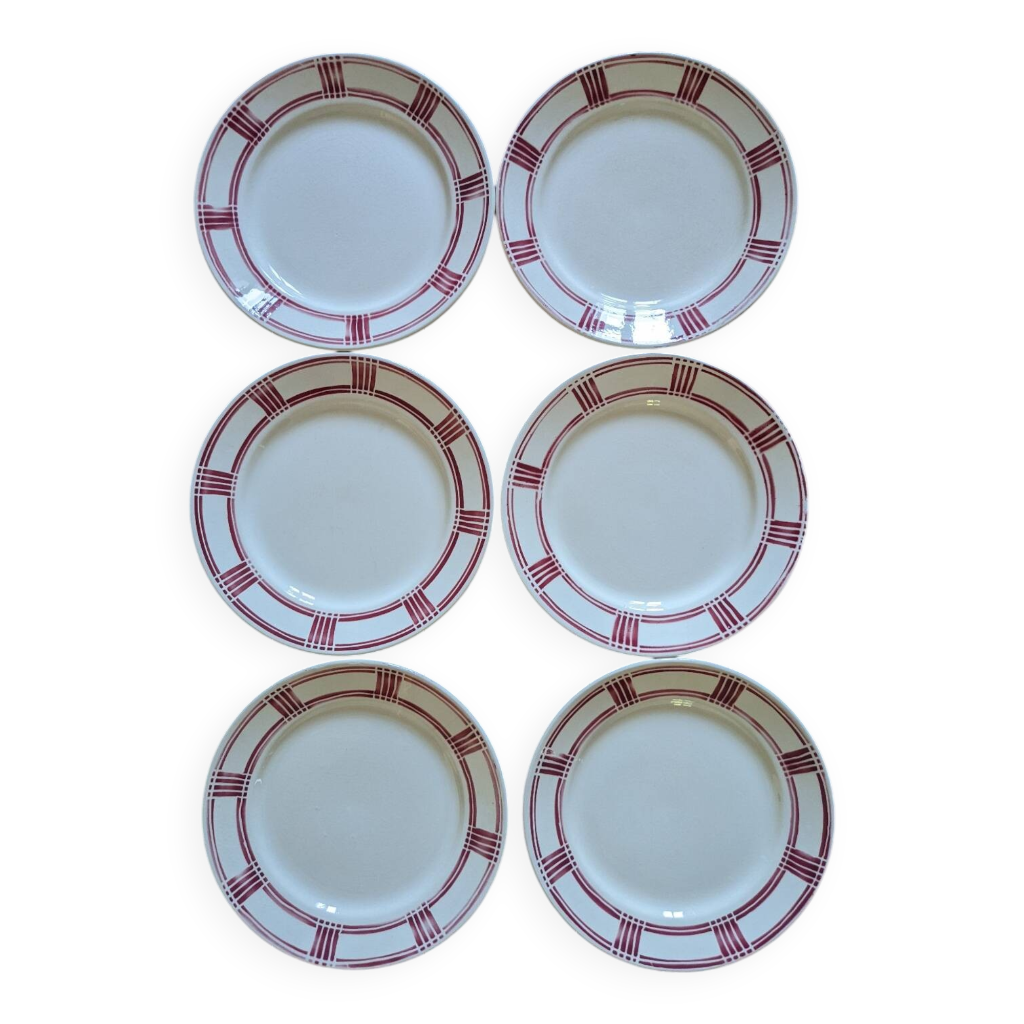 Badonviller dinner plates