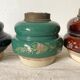 Antique ceramic vases x3
