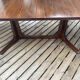 Extendable oval table Baumann, for up to 12 place settings.