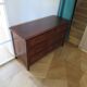 Commode longue–3 tiroirs -style colonial–Teinte acajou