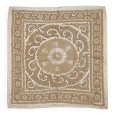 Vintage hand-embroidered tablecloth 145x156 cm