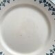 4 flat plates in “Barbeaux” ironstone, Clairefontaine earthenware