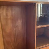 Scandinavian chest of drawers with vintage 70s compass legs.