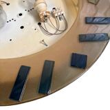 Wall/ceiling light in colored glass