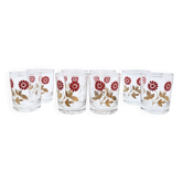 Flowery liqueur glasses – Reims France