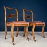Dining chair set, Italy, 1960s