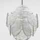 J.T. Kalmar Vienna Lustre Mid-Century in Glazed Glass, Austria, 1960s