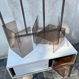 Plexiglass shelf & funky 70s