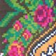 Large superb Romanian rug 316X182 cm with amazing bohemian floral design