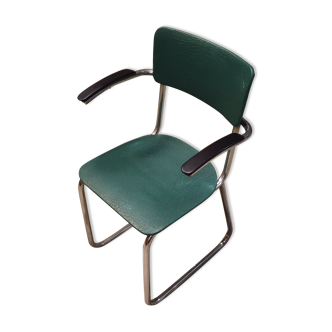Chaise Gispen vintage bauhaus
