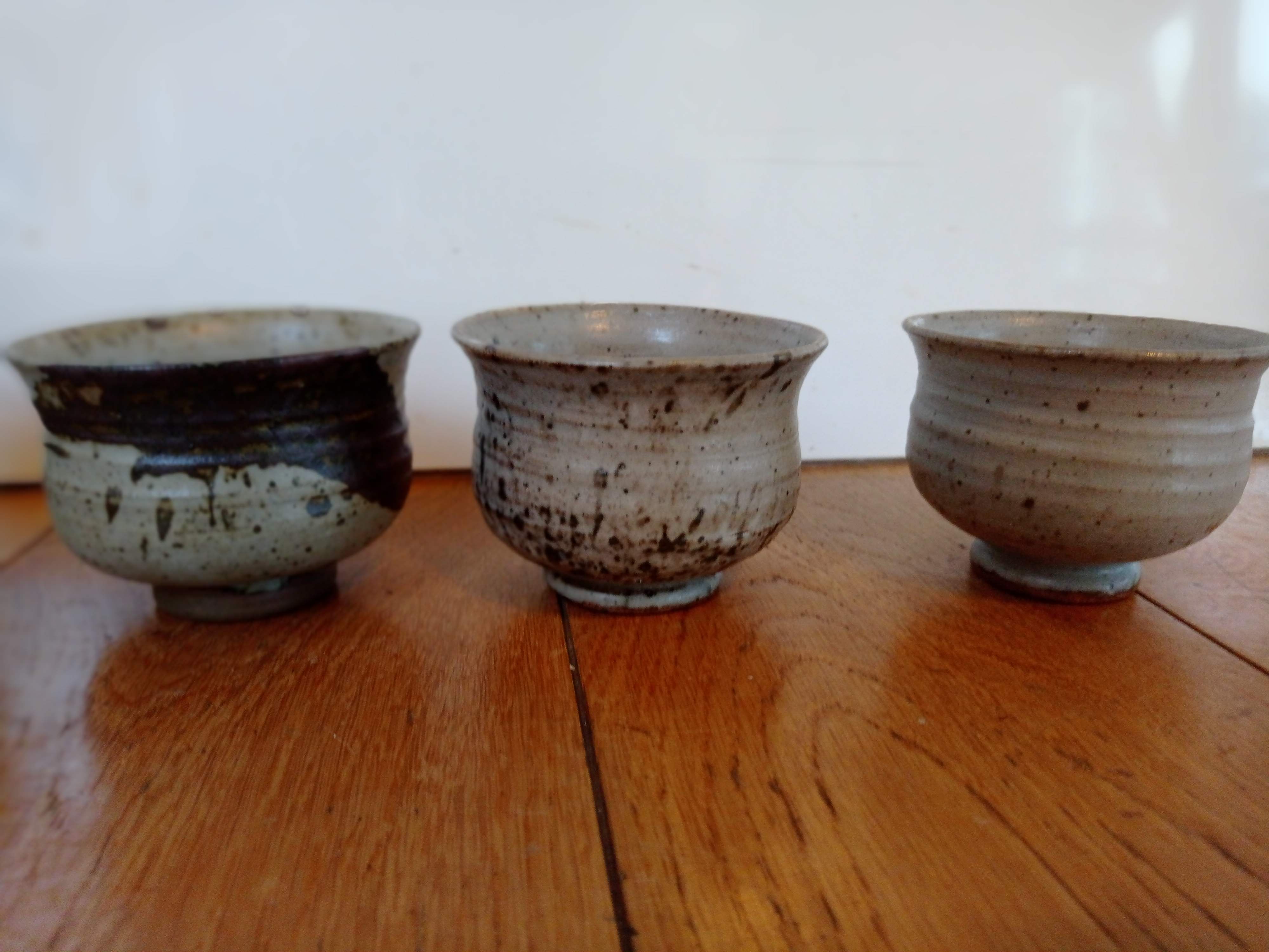 6 La Borne Digan stoneware bowls