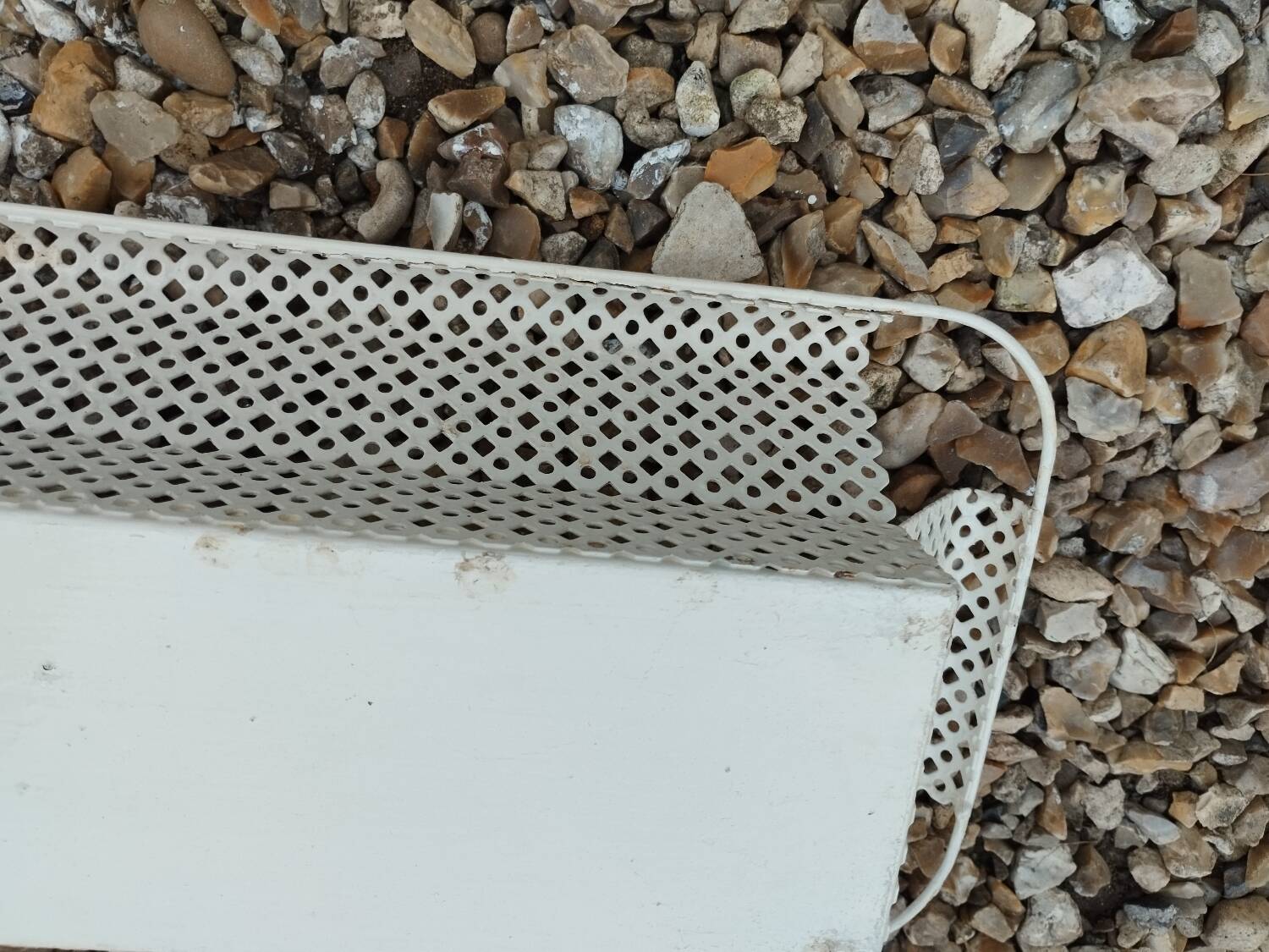 Antique vintage wrought iron planter