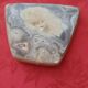 Polished agate soap dish or ashtray