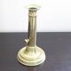 Golden brass candle holder