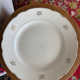 12 antique flat plates Villeroy & Boch Mettlach – porcelain