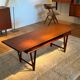 Vintage Danish teak coffee table by E.W. Bach for Toften Møbelfabrik