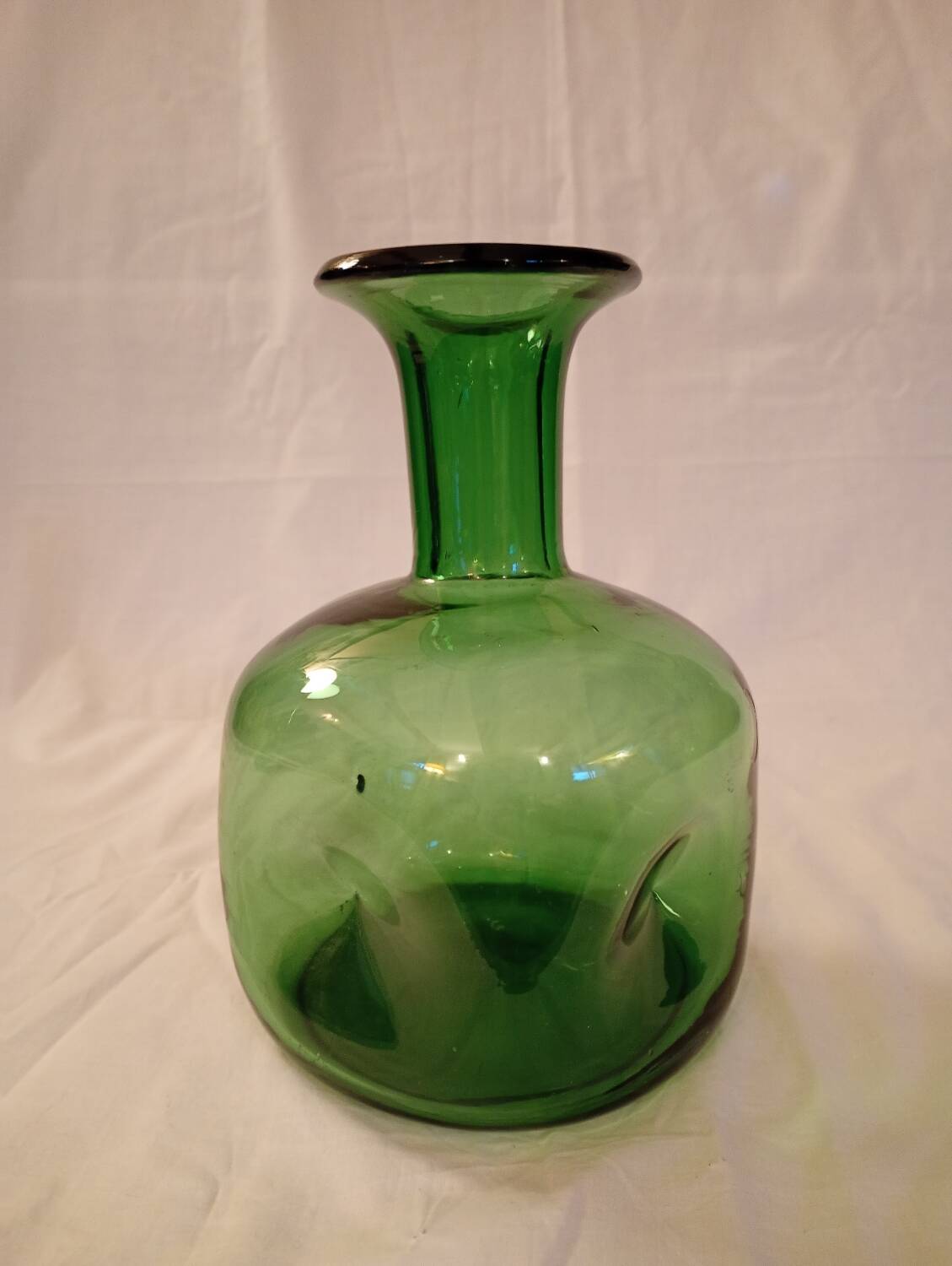 Blown glass carafe