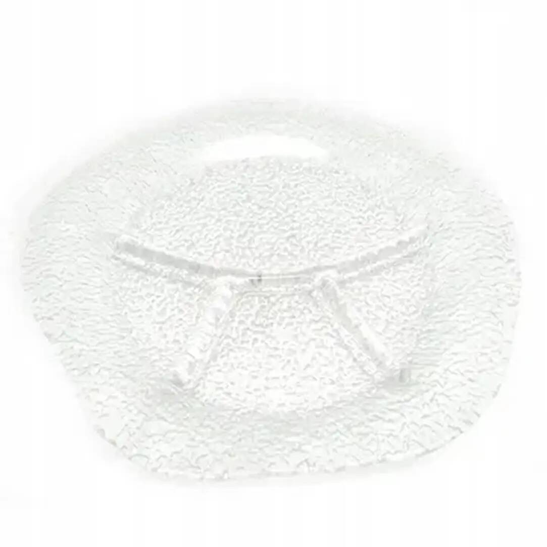 Appetizer platter, modernism, glass, design by J. Drost, Ząbkowice, Poland, 1970s