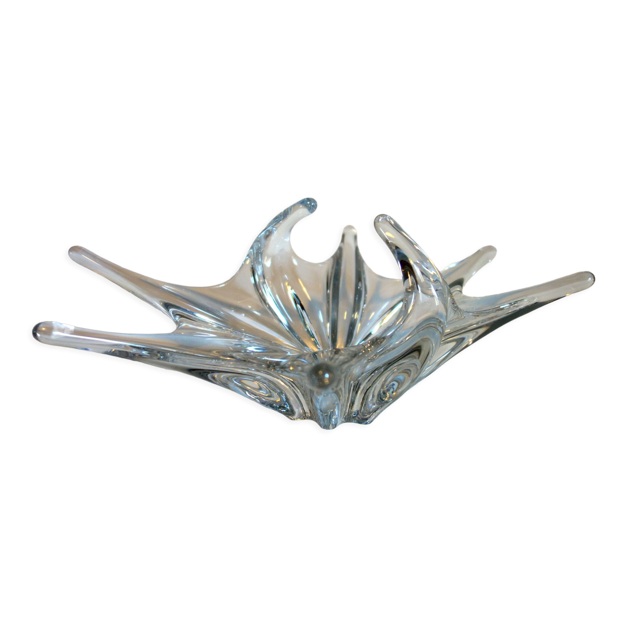 Old crystal fruit cup of Baccarat