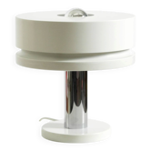 Lampe de table en métal de l'ère spatiale des années 1960 par Kaiser Leuchten, en très bon état.