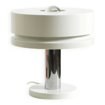 1960s Space Age metal table lamp by Kaiser Leuchten, in very good condition