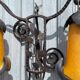 Applique vigne en fer forgé art nouveau