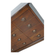 Vintage Dutch Oak Apothecary / Shop Cabinet, 1940s