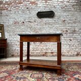 Mahogany console of the Empire XIX century