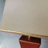 Coral lamp and gold house Le Dauphin