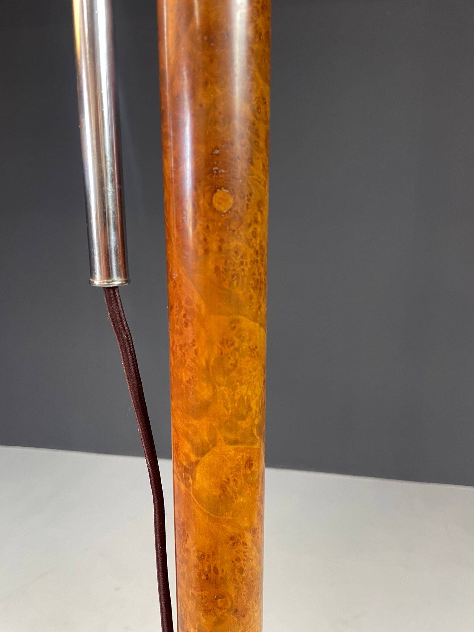 Halabala floor lamp, Czechoslovakia, 1930s – fully functional
