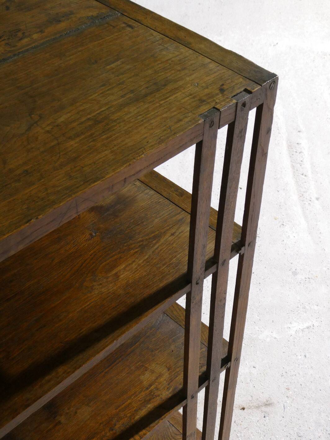 rotating oak library, early 20th century