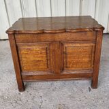 Coffre en bois en chêne massif