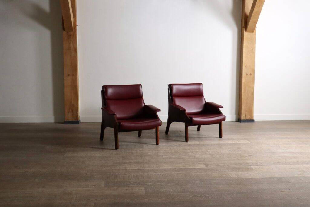 Paire de fauteuils de salon par Sormani, Italie 1965