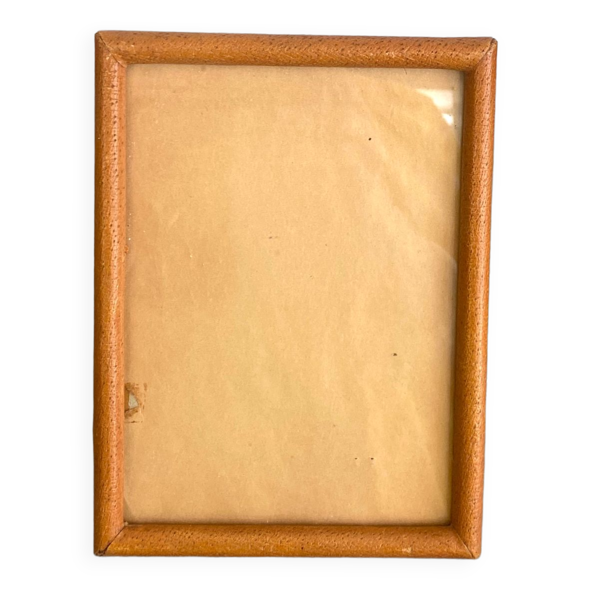 Frame in leather 60s