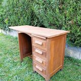Antique solid oak desk
