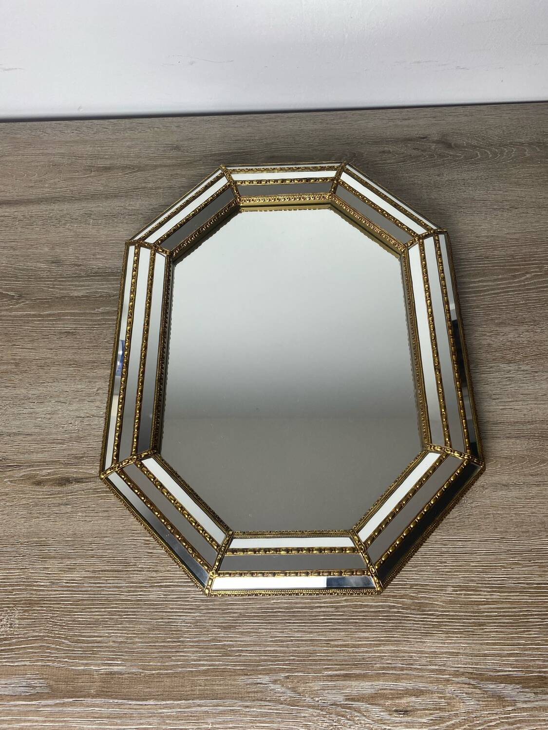 Miroir espagnol style vénitien, années 70-80