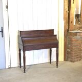 Louis Philippe style mahogany stepped desk, 19th century
