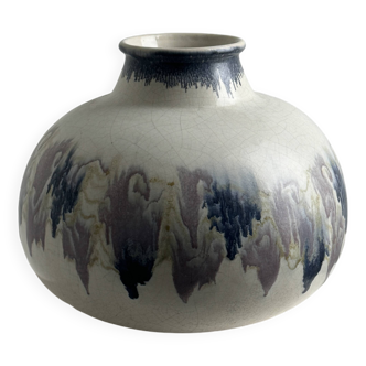 Imposing Primavera ceramic vase, circa 1930