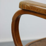 Antique bentwood armchair